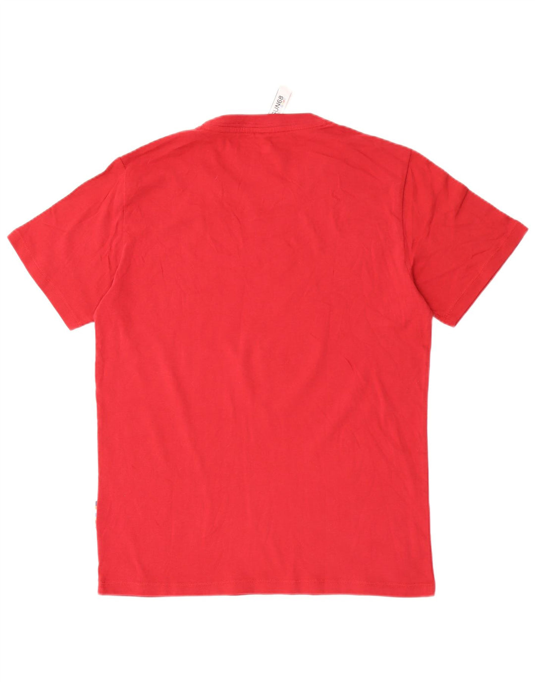 Sun68 Herren-T-Shirt mit Grafik, groß, aus roter Baumwolle