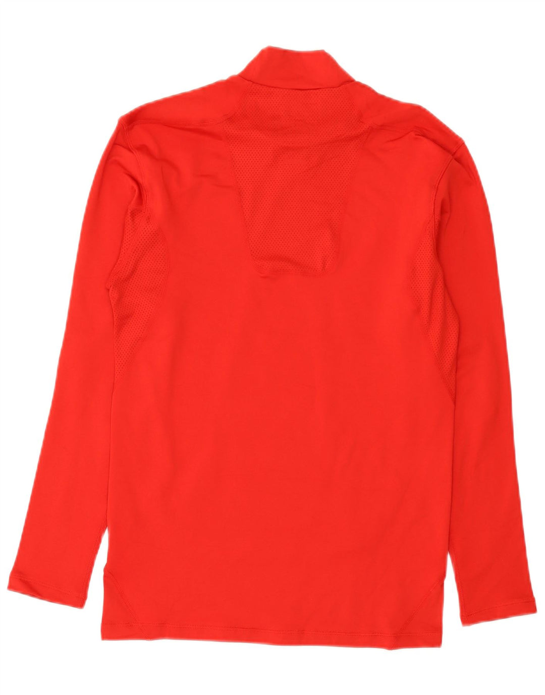 Nike Herren Dri Fit Top Langarm Großes rotes Polyester
