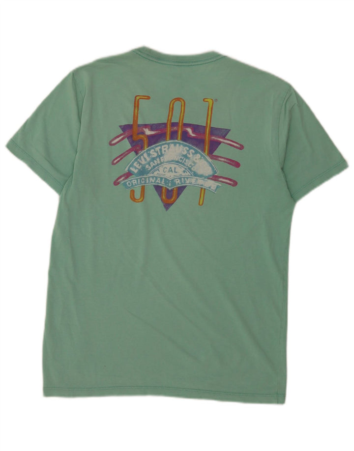 Levi's Herren-T-Shirt mit Grafik, Größe S, Grün
