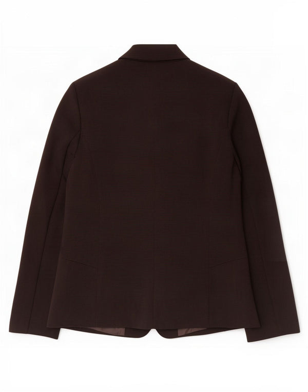 Offene Blazer-Jacke für Damen von Oasis, UK 14, mittelschwarz, Nadelstreifen-Polyester