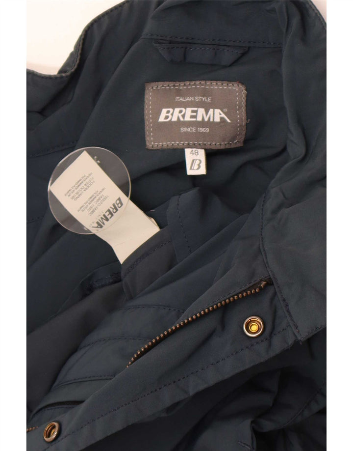 Brema Herren Graphic Utility Jacke IT 48 Medium Navy Blue Polyamid