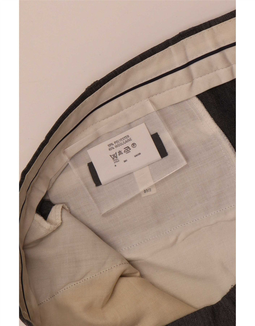 Marks & Spencer Herren St. Michael Gerade Anzughose W38 L33 Grau