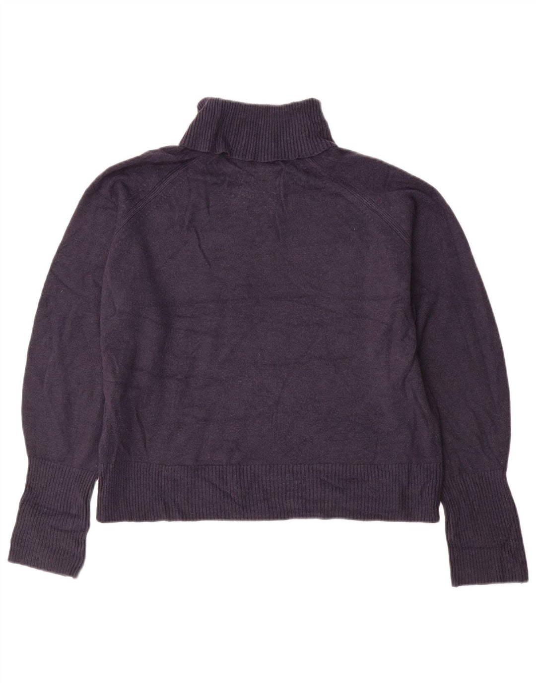 Marks & Spencer Damen Rollkragenpullover, Gr. 40, Marineblau
