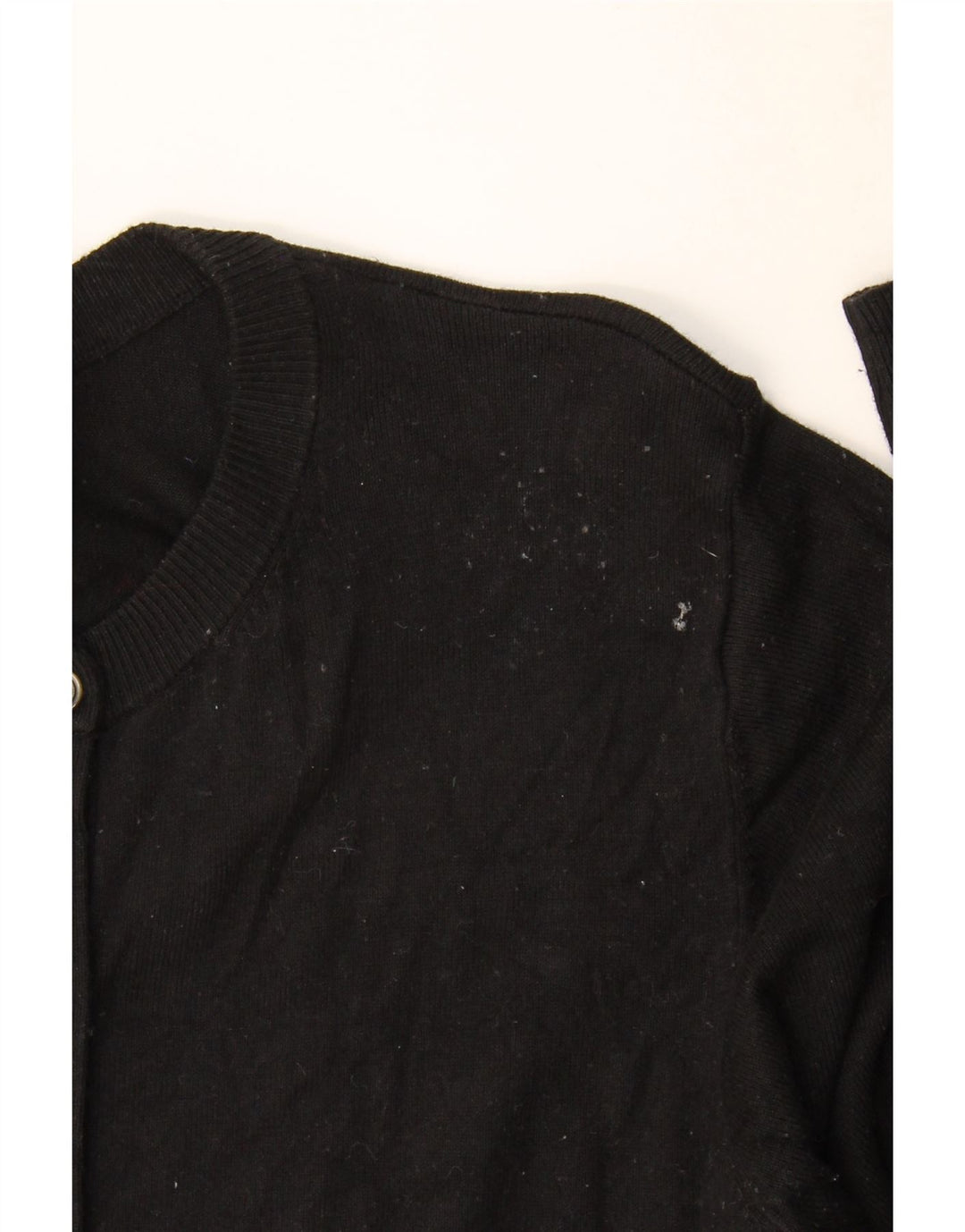 Marks & Spencer Damen-Cardigan-Pullover UK 12 Mittelschwarze Viskose