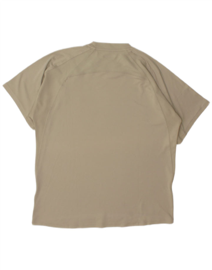 Under Armour Herren T-Shirt Top Large Beige Polyester