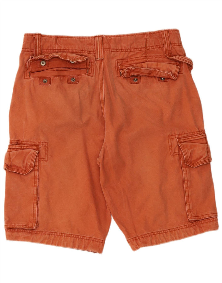 Fat Face Herren Cargoshorts W32 Mittelorange Baumwolle