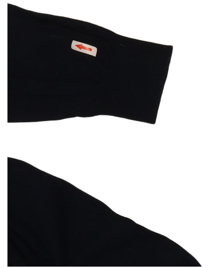 Marks & Spencer Herren-Pullover mit V-Ausschnitt, groß, marineblaue Baumwolle