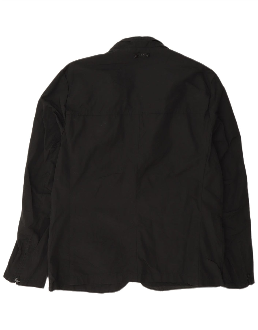 Dkny Herren-Blazer mit 3 Knöpfen, Gr. 40, Größe L, Schwarz, Baumwolle