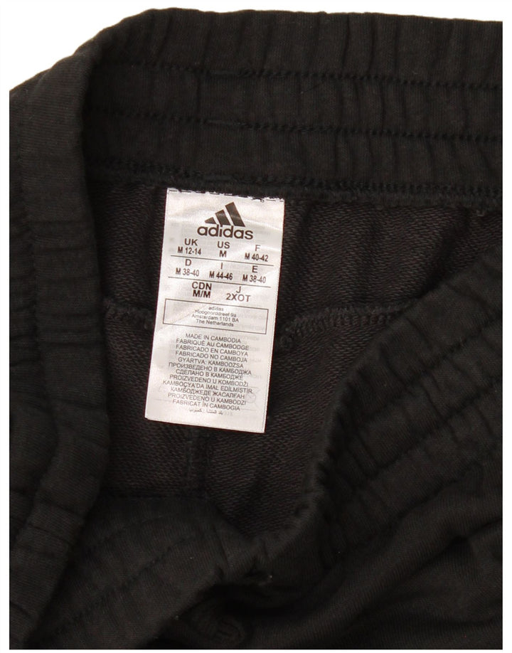 Adidas Damen Graphic Trainingshose Jogger UK 12/14 Medium Schwarz