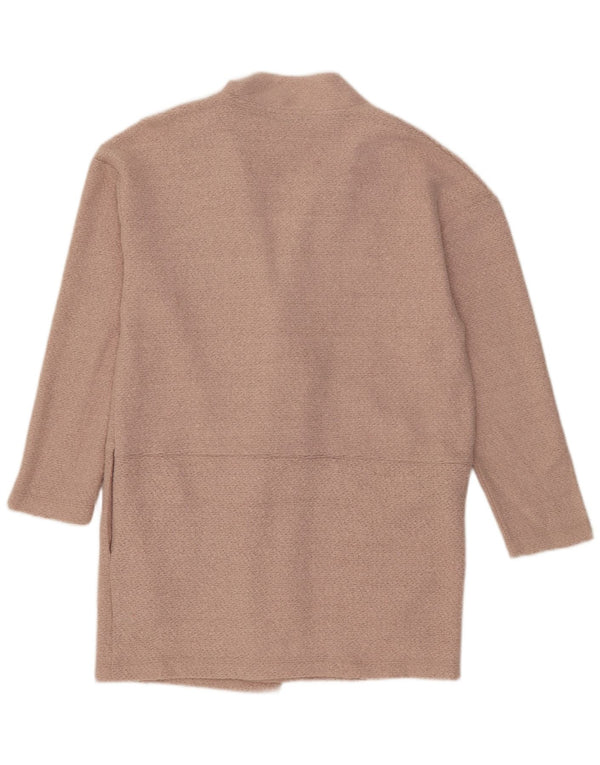 Marks & Spencer Offener Damenmantel UK 14 Large Pink Polyester