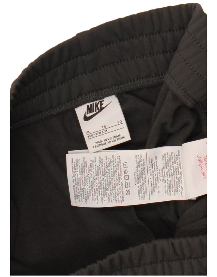 Nike Jungen-Trainingshose, Jogginghose, 13–14 Jahre, XL, graues Polyester