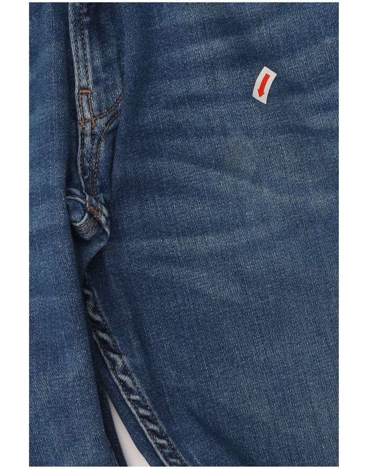 Tommy Hilfiger Damen Bootcut Jeans W32 L32 Blaue Baumwolle