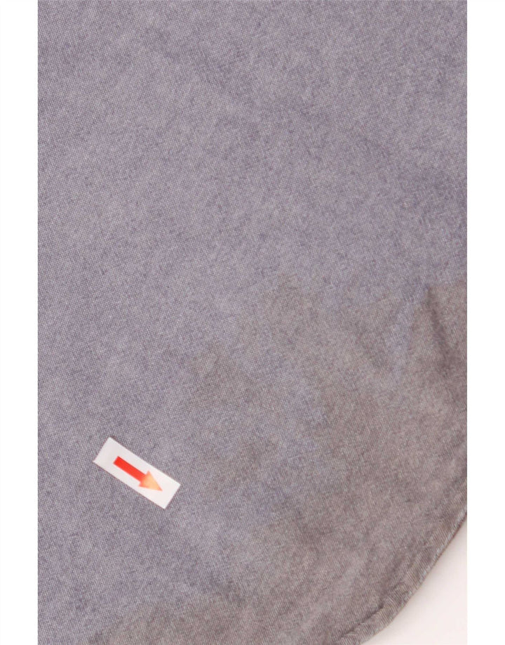 Tommy Hilfiger Herrenhemd 2XL Blaue Baumwolle