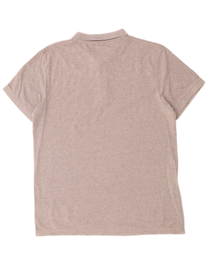 RIFLE Herren Poloshirt XL Grau Baumwolle