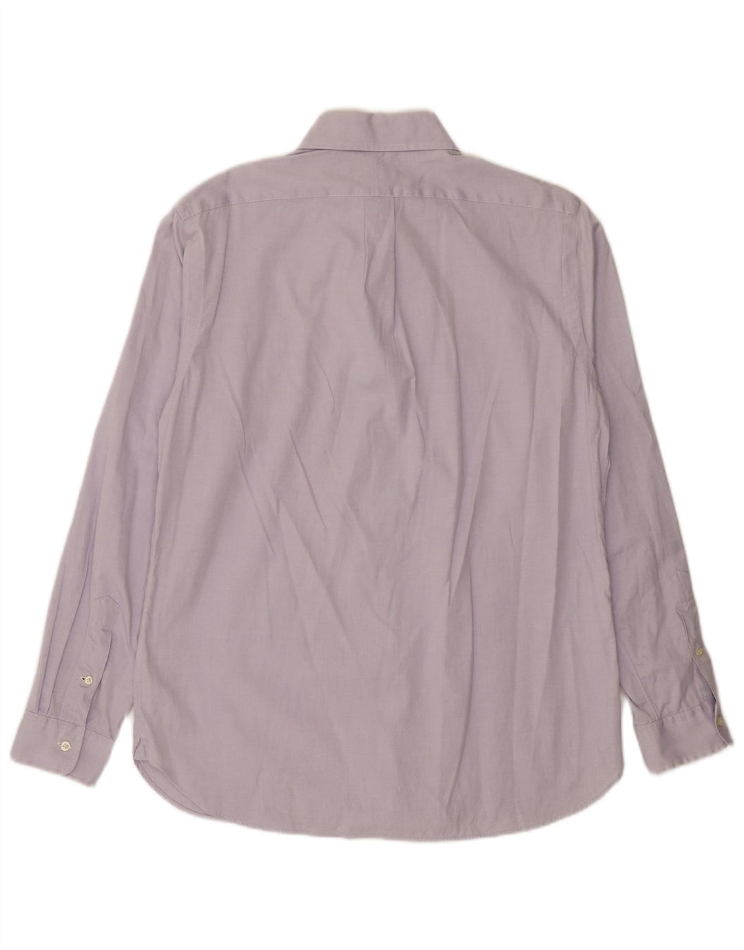 Polo Ralph Lauren Herrenhemd Größe 16 Large Lila Baumwolle