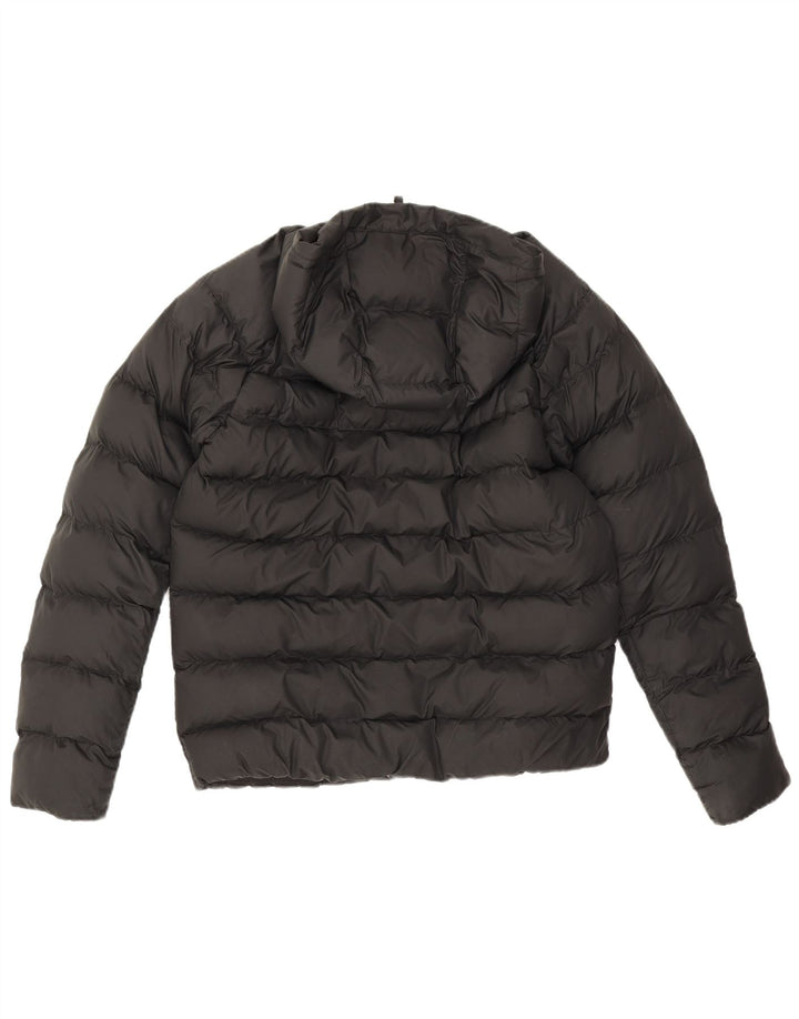 Nike Mädchen-Kapuzenjacke, gepolstert, 13–14 Jahre, XL, Schwarz, Polyester