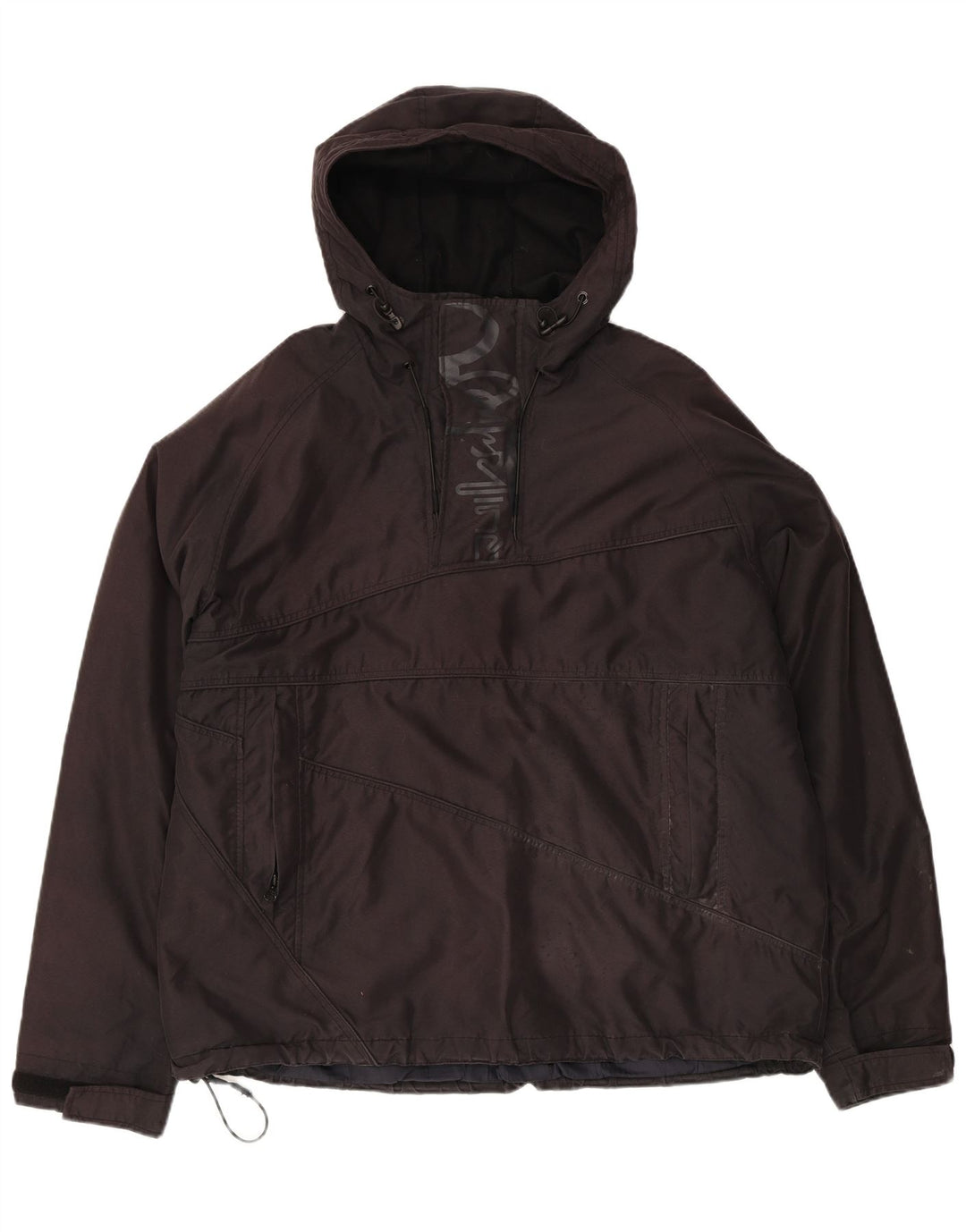 Quiksilver Herren Grafik-Pullover-Windjacke, Größe 40, Schwarz