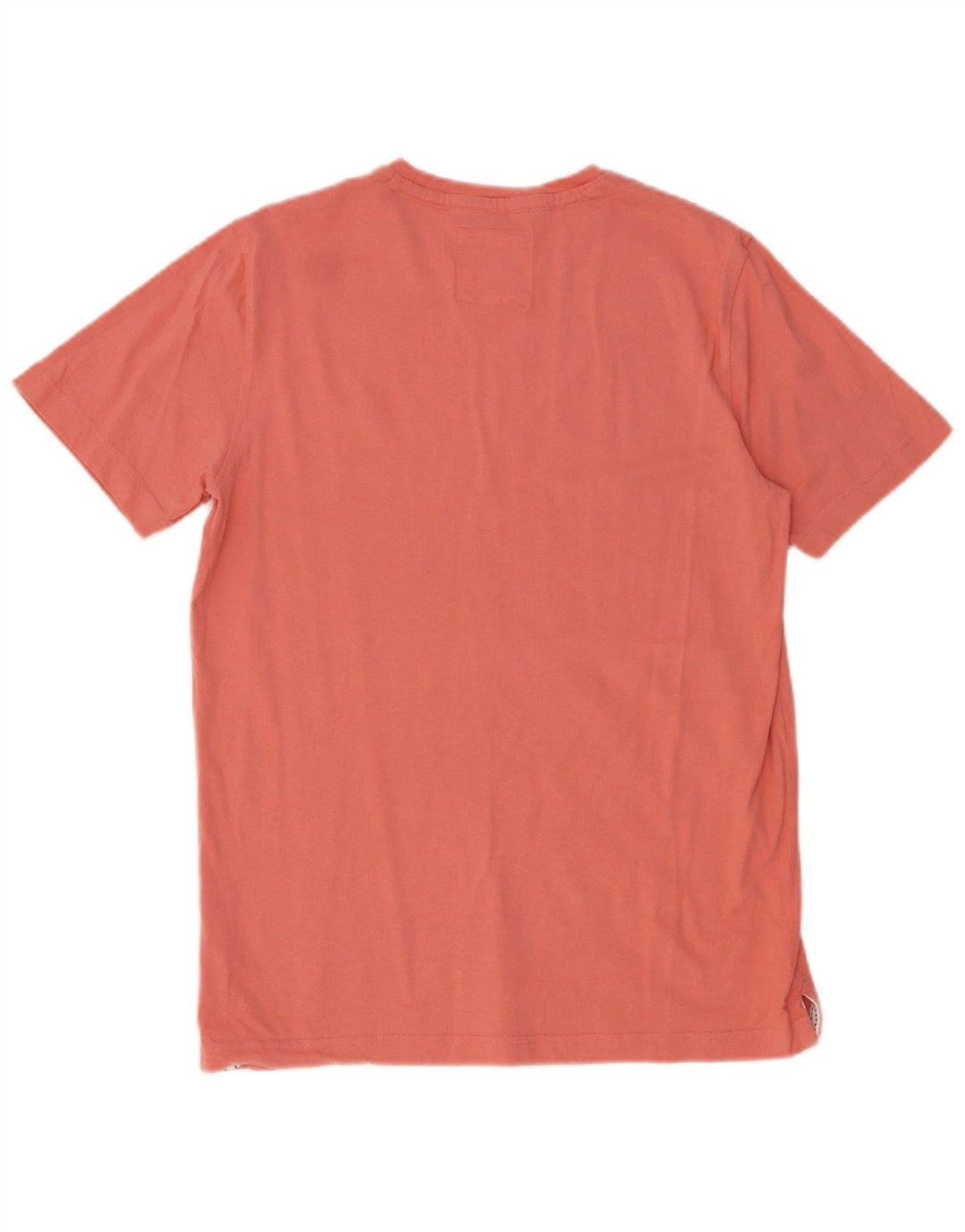 Crew Clothing Herren-T-Shirt aus mittelrosa Baumwolle