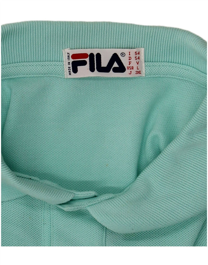 FILA Herren Poloshirt IT 54 XL Türkis