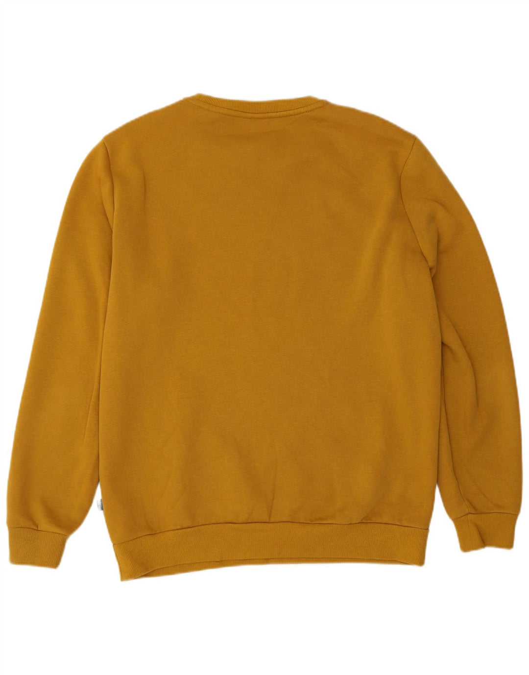 Puma Herren Sweatshirt Pullover mittelgelbe Baumwolle