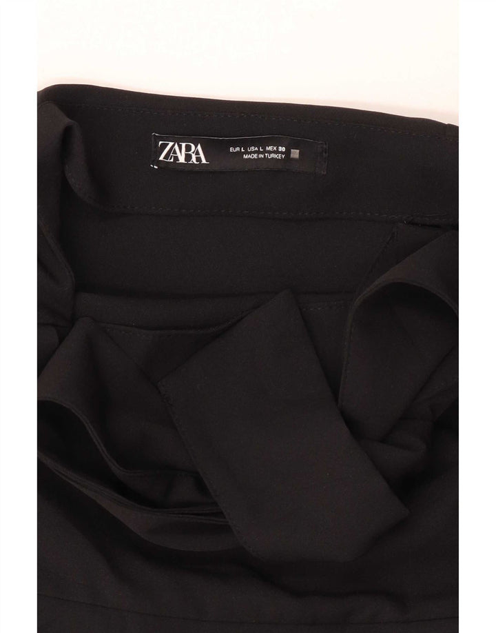 Zara Damen Skort UK 14 Large Schwarz