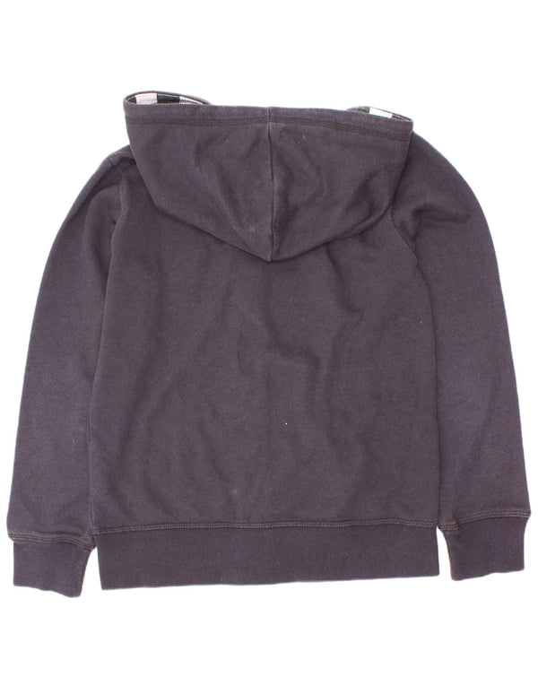 Champion Kapuzenpullover mit grafischem Reißverschluss für Jungen, 9–10 Jahre, mittelschwarze Baumwolle