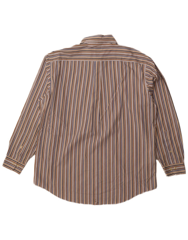 Brooks Brothers Herren 346 Hemd, groß, mehrfarbig, Nadelstreifen, Baumwolle