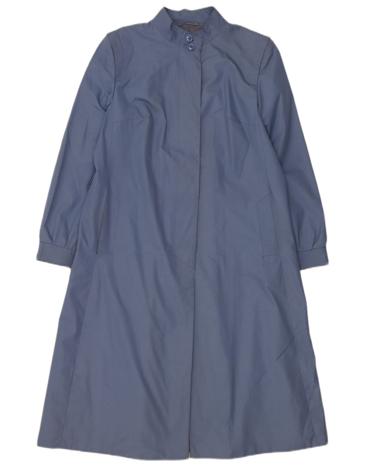 Vintage Damen Mantel IT 42 Mittelblau