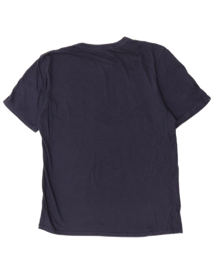 Nike Herren-T-Shirt mit sportlichem Schnitt und Grafik, mittelgroß, Marineblau