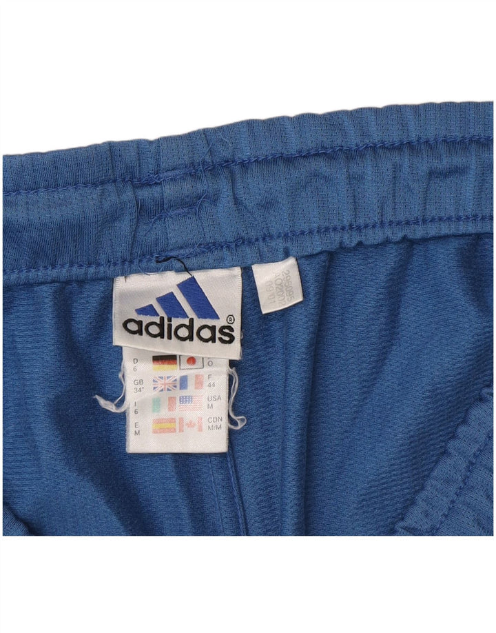 Adidas Herren Sportshorts Mittelblaues Polyester