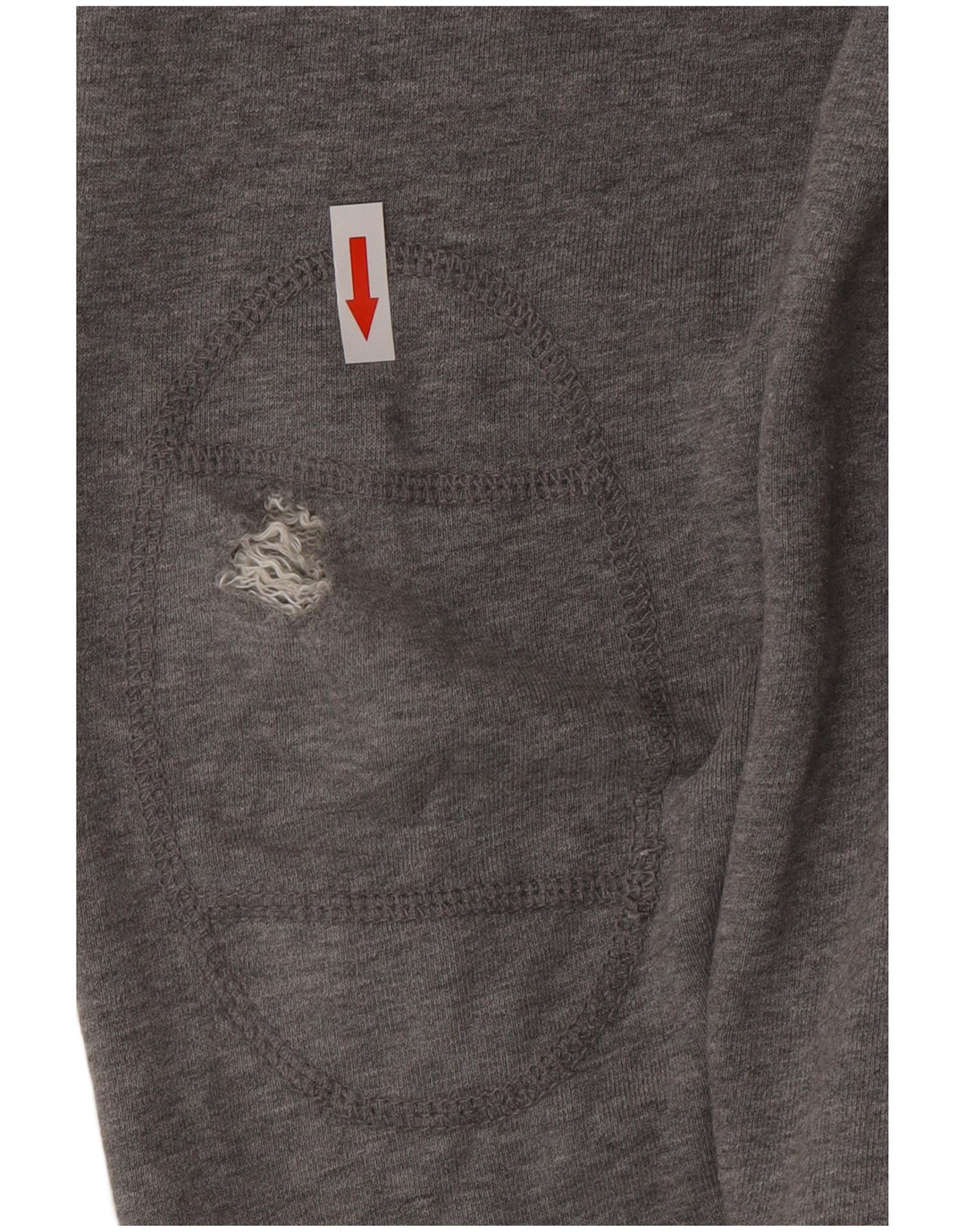 Tommy Hilfiger Herren-Cardigan mit Grafik, groß, graue Baumwolle