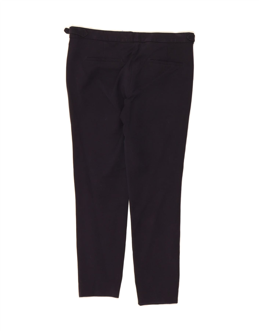 MASSIMO DUTTI Womens Slim Cropped Trousers EU 40 Medium W30 L26 Black Vintage Massimo Dutti and Second-Hand Massimo Dutti from Messina Hembry 