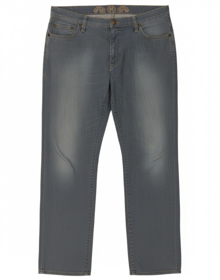 Marlboro Classics Slim-Jeans für Herren, W32, L29, blaue Baumwolle