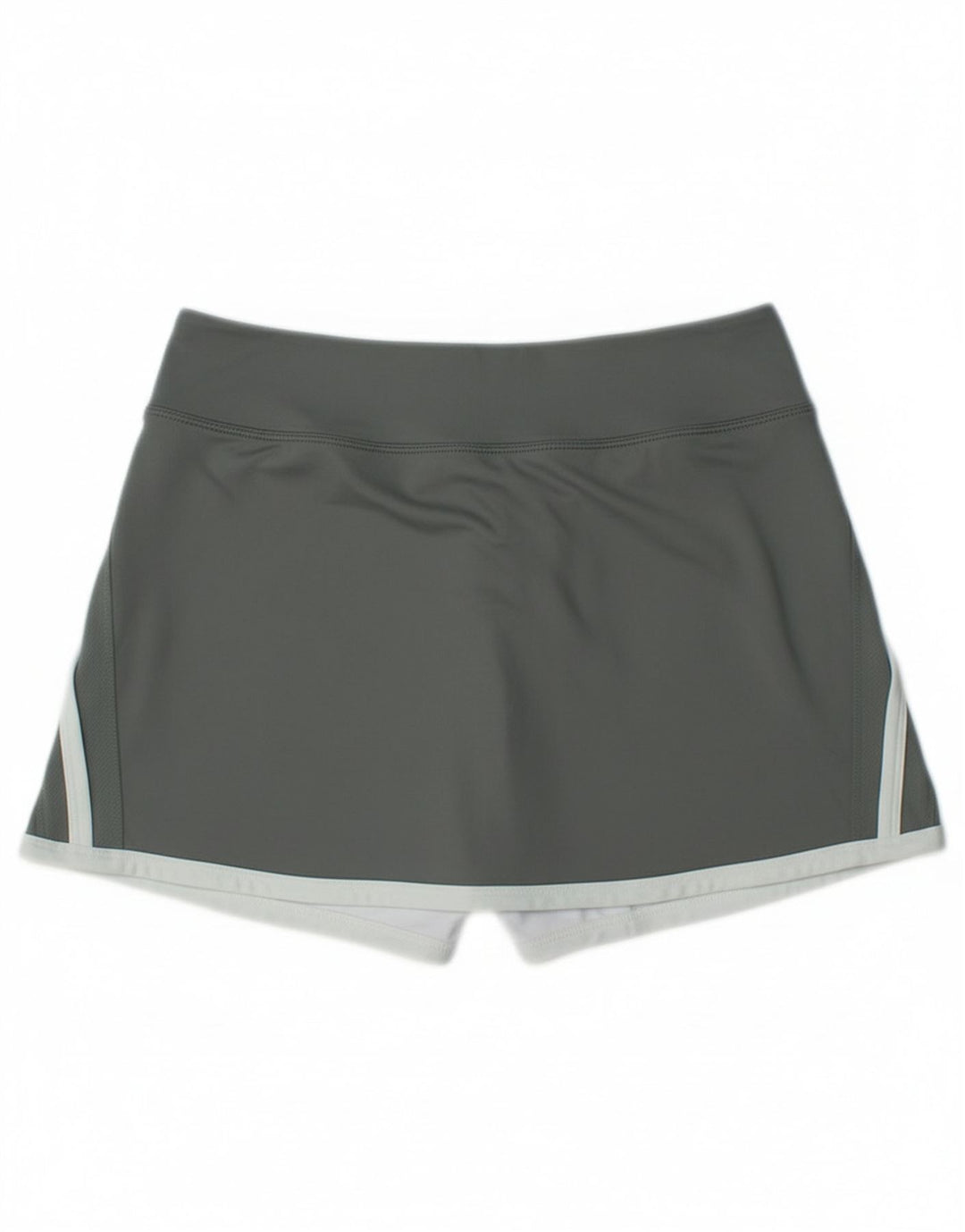 Nike Damen Dri Fit Skort UK 14 Large Graues Colourblock-Polyester