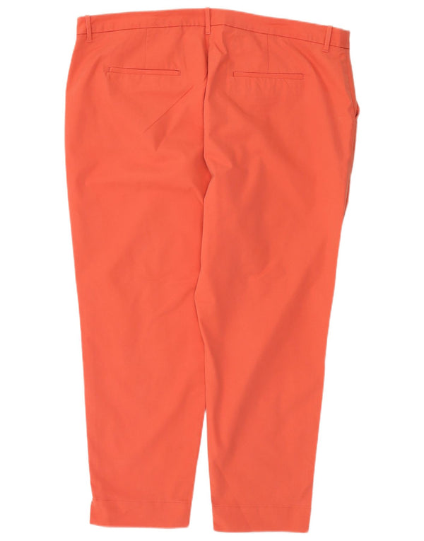 Marks & Spencer Damen-Kurzhose, UK 22, 3XL, W44, L27, Orange, Baumwolle