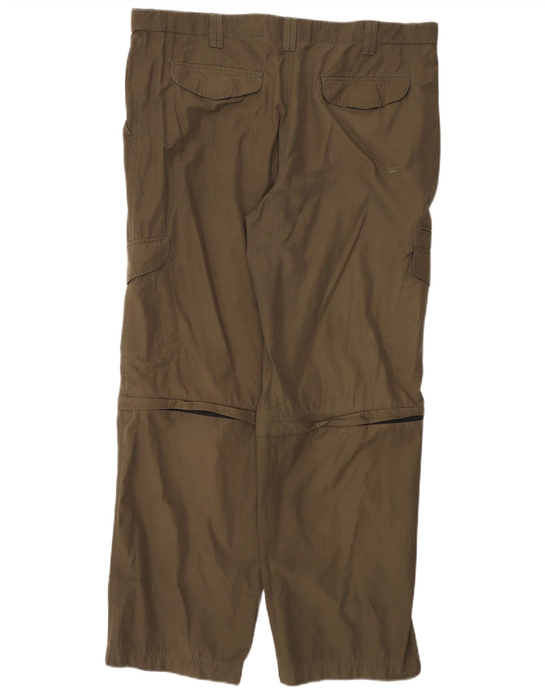 MARKS & SPENCER Gerade Herren-Cargohose W40 L31 Grünes Polyamid