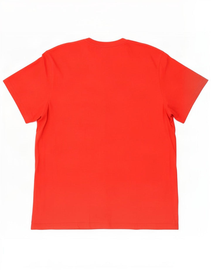 Nike Herren T-Shirt Top XL, rote Baumwolle