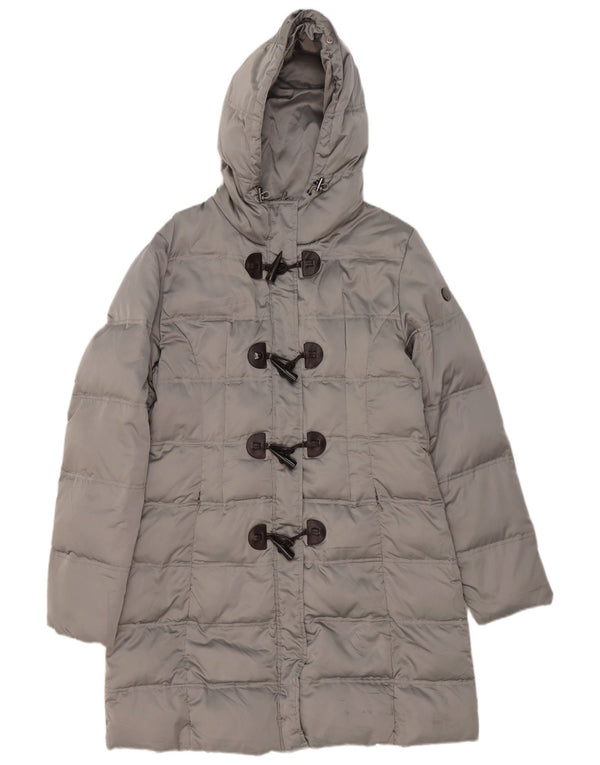 Champion Damen Kapuzen-Duffle-gepolsterter Mantel UK 20 2XL Grau Polyester