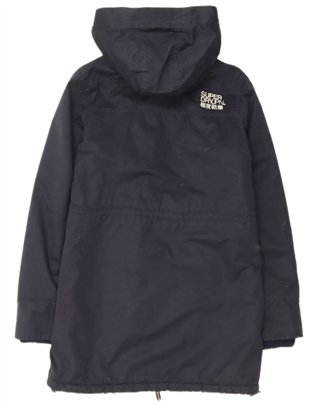 Superdry Herren-Sherpa-Parka mit Kapuze, UK 38, Mittelmarineblau, Polyester