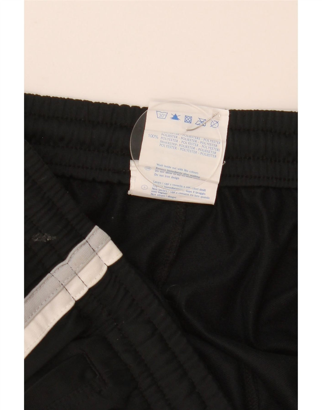 Champion Herren-Trainingshose XL, schwarzes Colourblock-Polyester