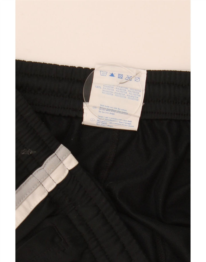 Champion Herren-Trainingshose XL, schwarzes Colourblock-Polyester
