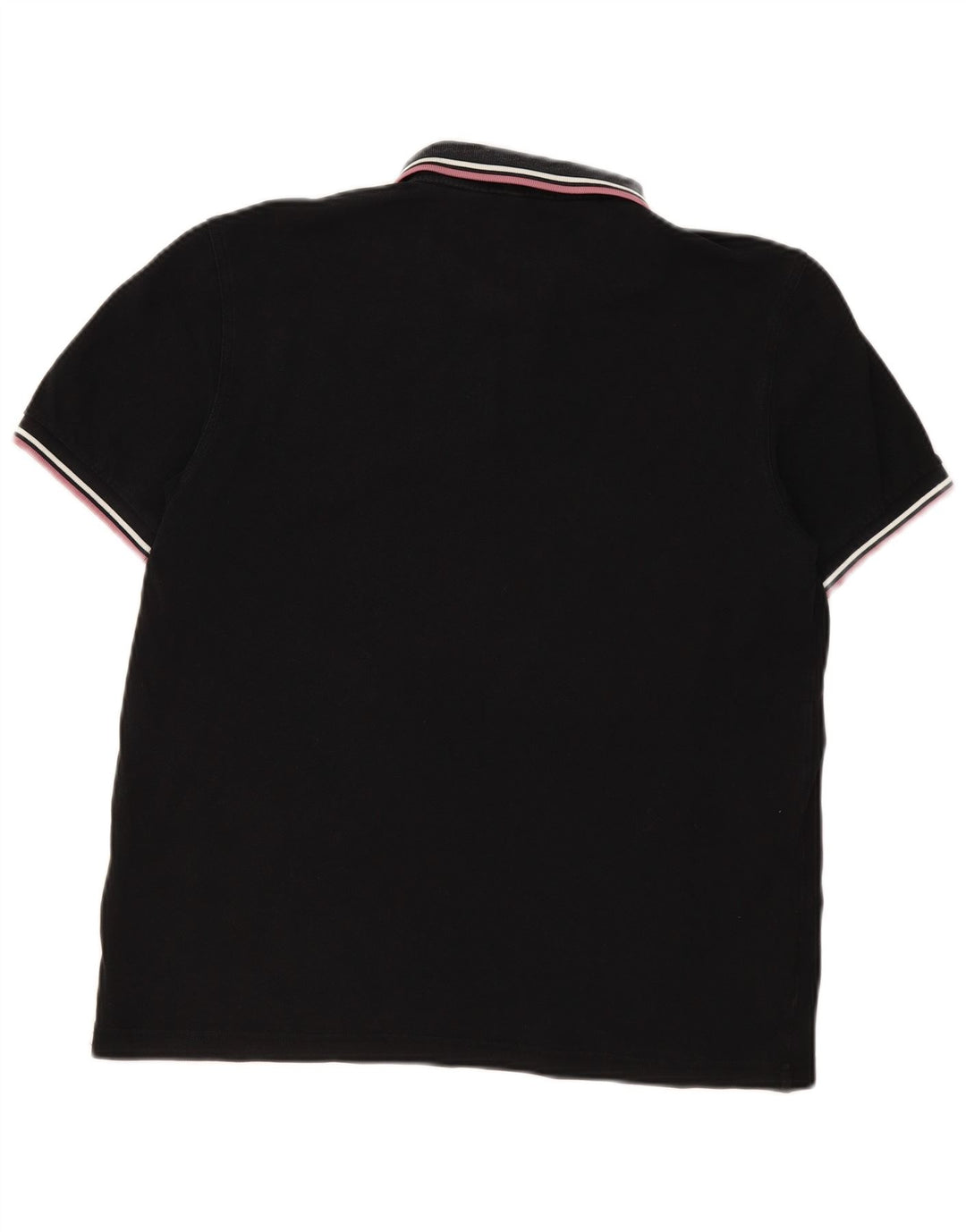 Fred Perry Herren-Poloshirt, mittelschwarz, Baumwolle