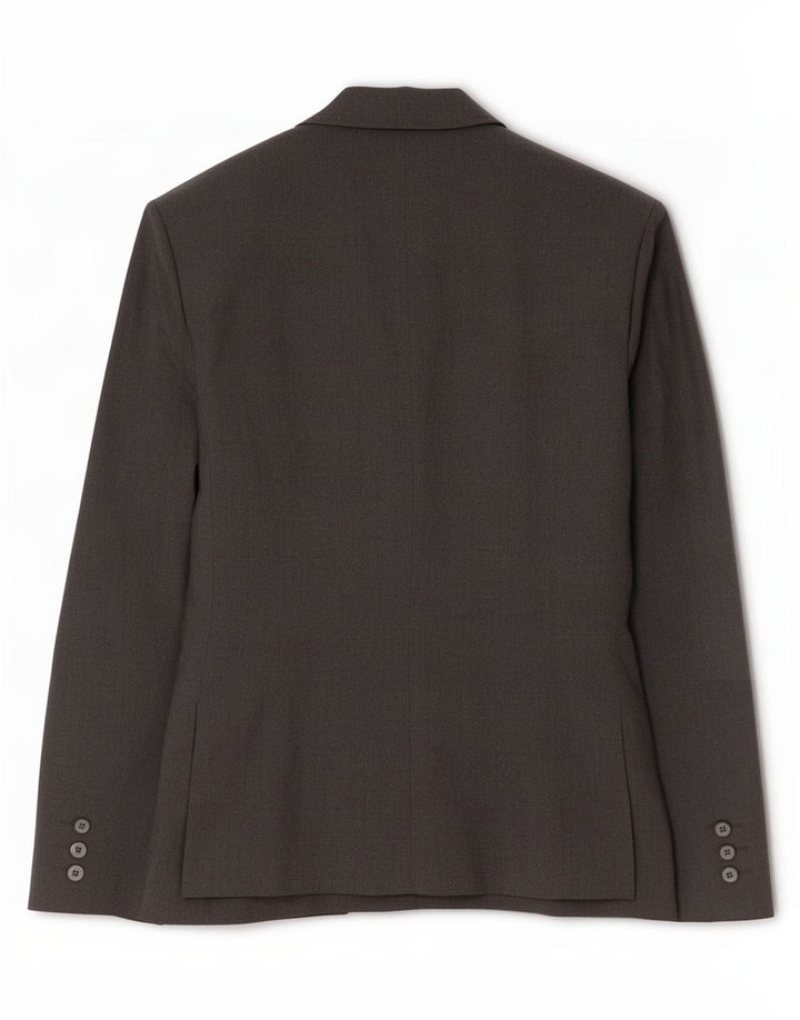 Marks & Spencer Damen-Blazer mit 1 Knopf, Gr. 10, Größe S, Grau, Polyester