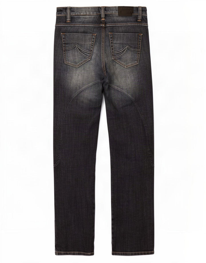 Scott Damen Straight Jeans W28 L33 Marineblau