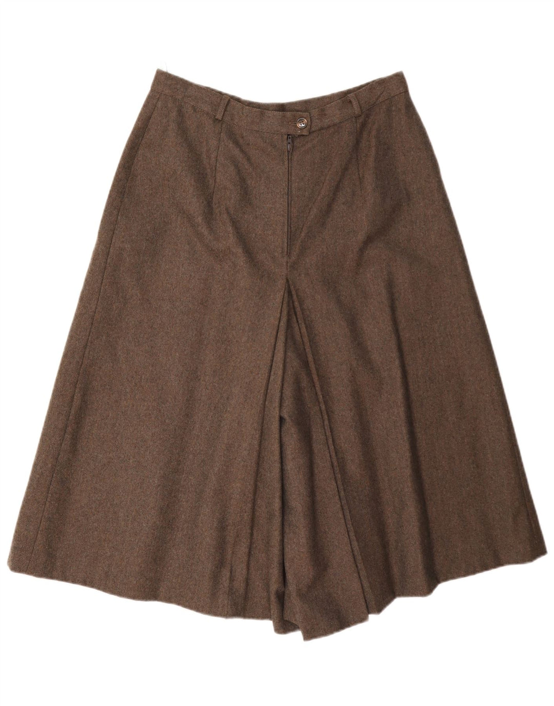 LE TRUC Damen Cullotes-Shorts mit hoher Taille, EU 40, Mittel W27, Braun