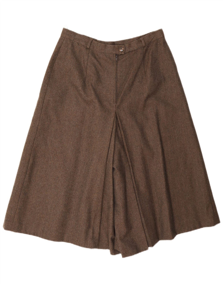 LE TRUC Damen Cullotes-Shorts mit hoher Taille, EU 40, Mittel W27, Braun