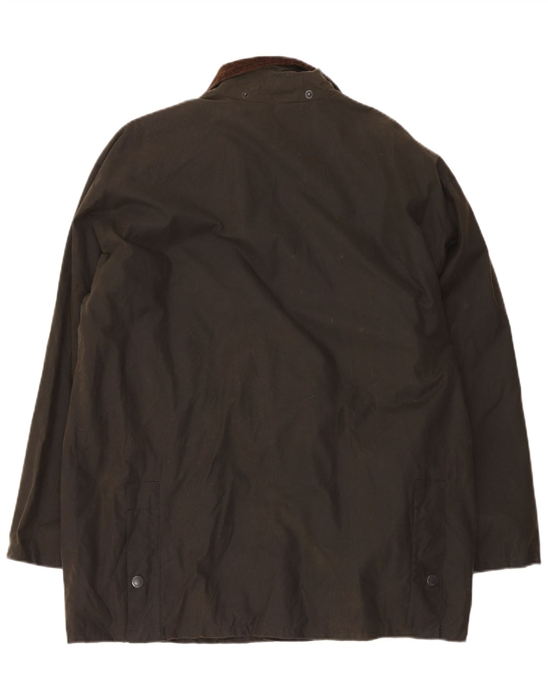 MC Orvis Herren-Jacke aus gewachster Baumwolle mit lockerer Passform, UK 38, mittleres Khaki