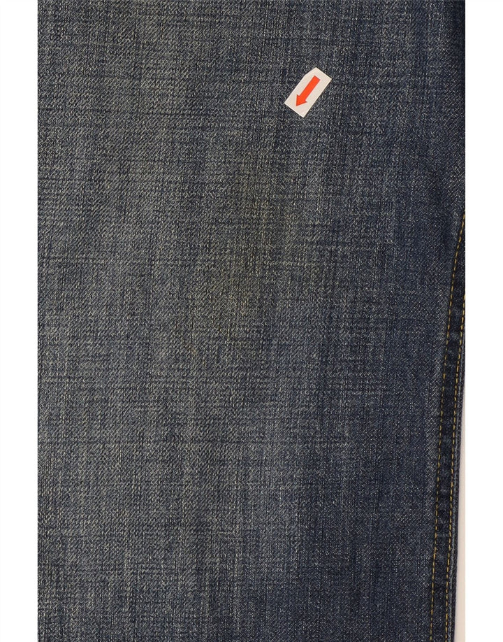 Gant Herren Straight Jeans W38 L32 Blaue Baumwolle
