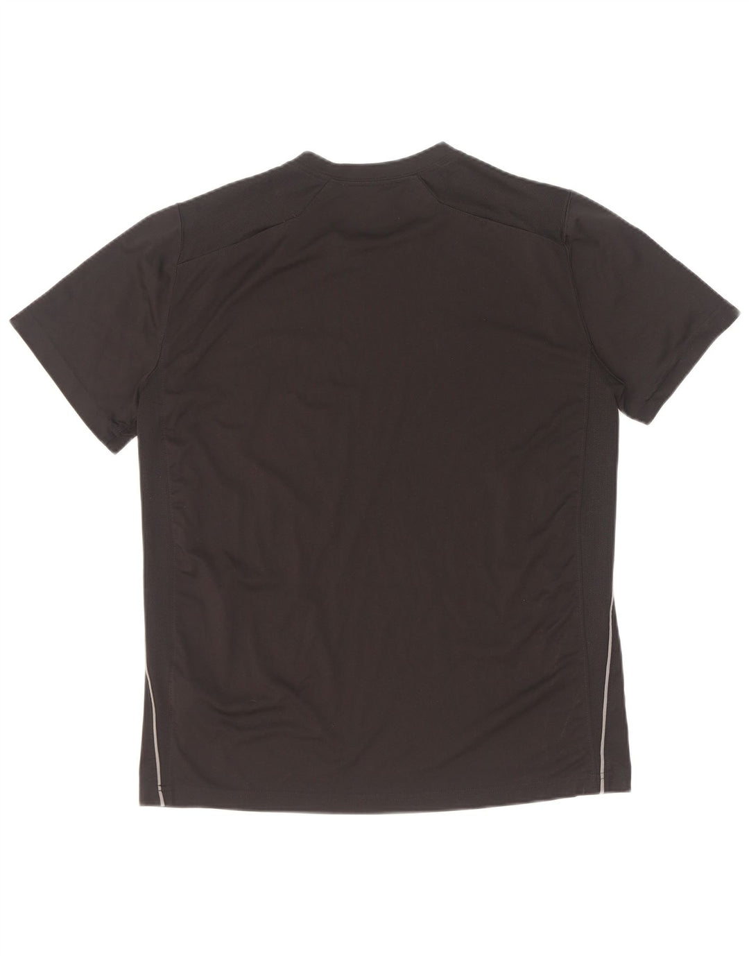 Nike Herren Dri Fit T-Shirt Top Large Schwarz Polyester