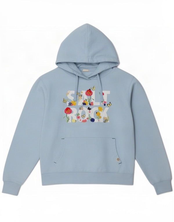 Saltrock Girls Graphic Hoodie Jumper 11–12 Jahre, blaue Baumwolle